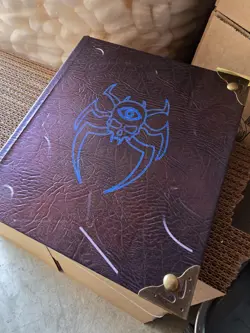 Magic The Gathering Card Deck Box Wizardry Foundry Grimoire - Image 1