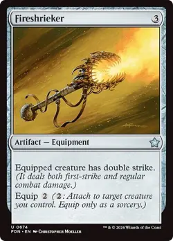 FIRESHRIEKER x4 mtg NM-M Foundations 4 Unc - Image 1