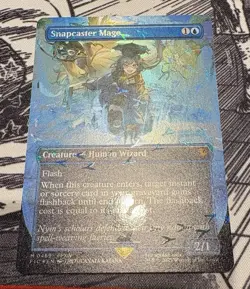 Snapcaster Mage (Borderless) Chocobo Track Foil - Final Fantasy MTG FIC 0469 NM - Image 1