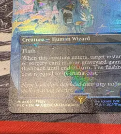 Snapcaster Mage (Borderless) Chocobo Track Foil - Final Fantasy MTG FIC 0469 NM - Image 4