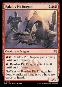 Rakdos Pit Dragon - Ravnica Remastered #0120 MTG Magic The Gathering - Image 1
