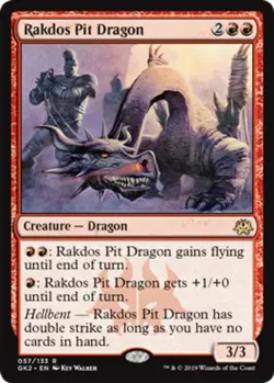 Rakdos Pit Dragon - Ravnica Allegiance: Guild Kits #057/133 MTG Magic The Gather - Image 1