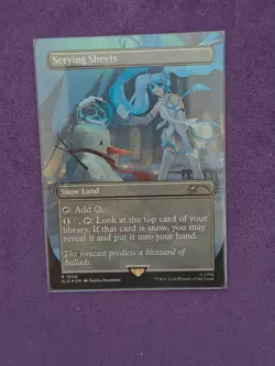 Hatsune Miku Scrying Sheets 1606 - MTG - Secret Lair Drop - NM FOIL - Image 1