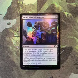 MTG FOIL Supernatural Stamina 93 Double Masters 2022 NM FAST SHIPPING - Image 1