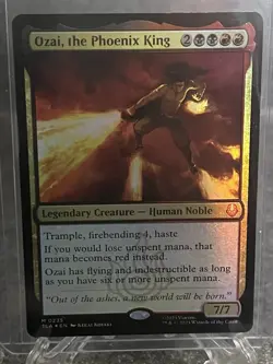 Magic the Gathering Avatar - Ozai The Phoenix King - M 0235 Foil - Image 1