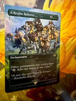 A Realm Reborn (Borderless) (Chocobo Track Foil) Final Fantasy Foil - Image 1