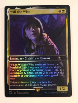MTG - English - Will the Wise - NM Foil - Secret Lair - Magic the Gathering_2 - Image 1