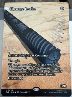 Cityscape Leveler - Borderless - Avatar: The Last Airbender - TLE M 0053 - Image 1