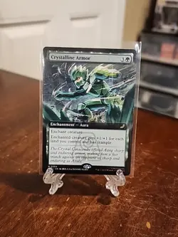 Crystalline Armor (0204) Extended Art, Magic MtG, Avatar Airbender TLE, Regular - Image 1