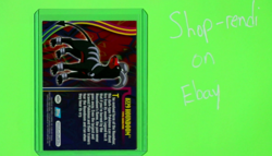 2001 topps Pokemon Johto Non Holo Foil #229 Houndoom BLUE LOGO, NM, LOW POP - Image 2