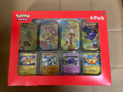 Pokemon TCG Scarlet and Violet 151 Mini Tins 4 Pack from Sam's Club - Image 1