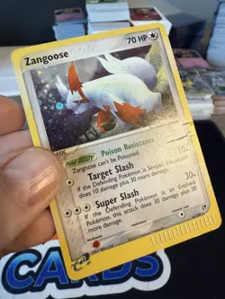 Pokemon TCG Card English ex Sandstorm Zangoose 14/100 Holo Rare - Image 2