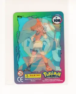 Pokemon Advanced May #106 Panini Card Italy Lenticular (G4) - Image 2