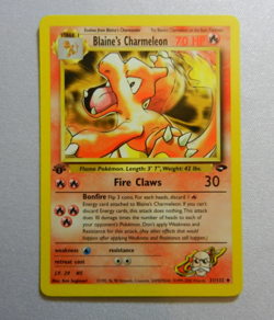👾 BLAINE'S CHARMELEON #31 1st EDITION | 2000 Pokemon Gym Challenge 🔷 - Image 1