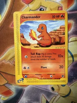 Pokemon TCG Charmander Expedition 97/165 Regular Common HP - Image 1