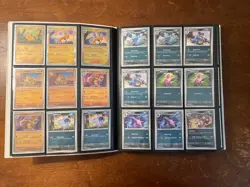 Pokemon S&V 151 Complete Master Base Set C/UC/R/Ex/RH In 151 Mew Binder! - Image 4