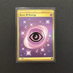Pokemon - Basic Psychic Energy - Scarlet & Violet 151 207/165 - Gold Hyper Rare - Image 1
