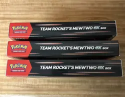 Pokemon TCG | Team Rocket's Mewtwo Ex Box | Destined Rivals | Sealed Lot (3) - Image 3