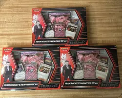 Pokemon TCG | Team Rocket's Mewtwo Ex Box | Destined Rivals | Sealed Lot (3) - Image 4