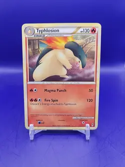 Pokemon TCG Typhlosion Call of Legends 35/95 Regular Rare - Image 1
