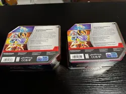 Pokemon Paradox Destinies Raging Bolt & Gouging Fire ex Tins (set of 2) - Image 3