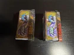 Pokemon Paradox Destinies Raging Bolt & Gouging Fire ex Tins (set of 2) - Image 4