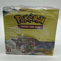 Lot (36) Pokemon SWSH Evolving Skies Booster Packs W/ Display Box & Acrylic Case - Image 3