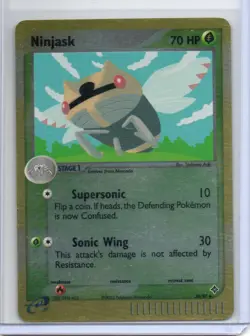 Pokemon Dragon Ninjask #38/97 Uncommon Vintage E-Reader Reverse Holo - Image 1