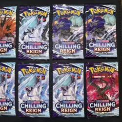 Pokemon Chilling Reign Booster Pack Lot (10 Packs) New/Sealed US Seller - Image 3