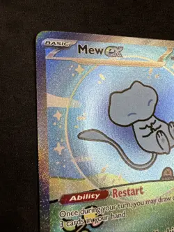 Pokemon TCG Paldean Fates Bubble Mew EX 232/091 Special Illustration Rare SIR NM - Image 2