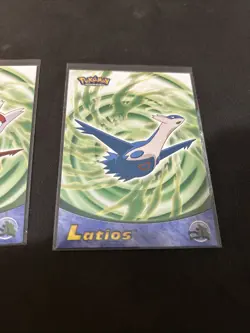 2003 Topps Pokemon Advanced #45 Latias & #46 Latios Cards - Image 3
