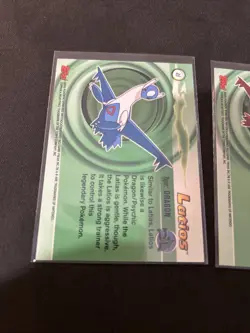2003 Topps Pokemon Advanced #45 Latias & #46 Latios Cards - Image 5