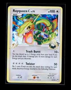 Pokemon Rayquaza C Cracked Ice Holo Supreme Victors 8/147 LP - Image 1