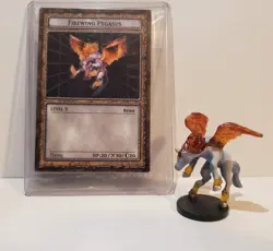 Yugioh Dungeon Dice Monsters DDM Firewing Pegasus B3-04 Figure Card English Lot - Image 1