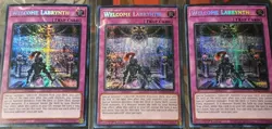 3x Welcome Labrynth MP23-EN235 Secret Rare NM x3 Playset YUGIOH TCG - Image 1