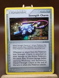 MP Stamped Holo STRENGTH CHARM - 81/101 - Dragon Frontiers - Pokemon Card - Image 1