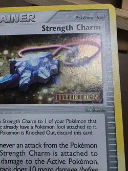 MP Stamped Holo STRENGTH CHARM - 81/101 - Dragon Frontiers - Pokemon Card - Image 3