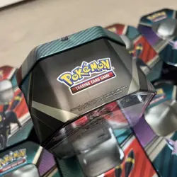 Lot Of 10 Pokemon Trading Card Game EMPTY TINS No Cards Umbreon Espeon FREE SHIP - Image 4