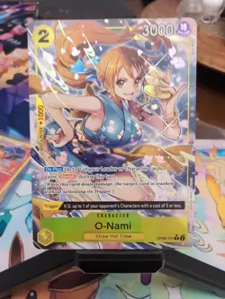 O-Nami Alternate Art OP06-101 One Piece Card English NM - Image 1