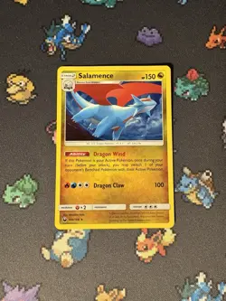 Pokemon Cards Salamence 106/168 Celestial Storm Cosmos Holo Promo - (NM) - Image 1