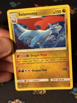 Pokemon Cards Salamence 106/168 Celestial Storm Cosmos Holo Promo - (NM) - Image 2