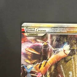 Entei & Raikou [Legend] #91 Pokemon Unleashed 2010 Bottom Card | Excellent Cond. - Image 5