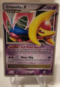Pokemon TCG Cresselia LV.X Holo Ultra Rare Card 103/106 Great Encounters - Image 1