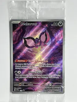 Pecharunt 129 Sv: Scarlet & Violet Holo Promo Card Sealed - Image 1