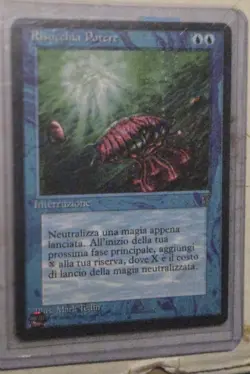Italian MTG Mana Drain Magic The Gathering Card - Image 1