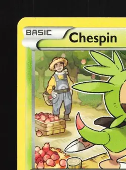 Chespin 7/162 LP BREAKthrough English Pokemon Card TCG - Image 4