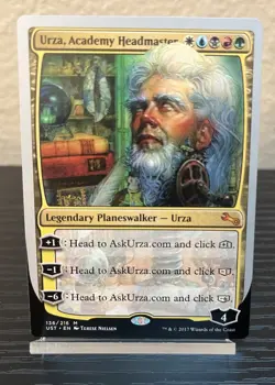 MTG - Urza, Academy Headmaster - Unstable - FREE SHIPPING - Image 1