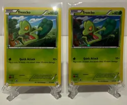 2014 Pokemon TCG - Treecko 2 Card Lot #6/160 Primal Clash - Base/Holo See Desc - Image 1