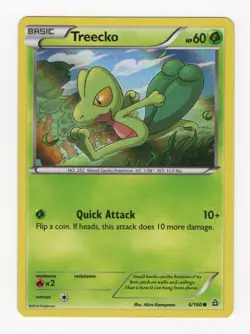 2014 Pokemon TCG - Treecko 2 Card Lot #6/160 Primal Clash - Base/Holo See Desc - Image 4
