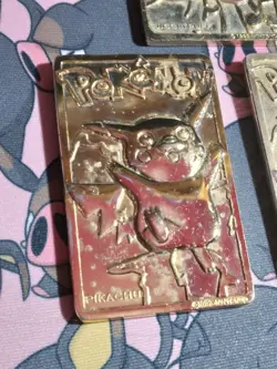 Burger King Pokemon Gold Cards x3 - Image 2